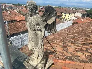 Consolidamento facciata e tetto chiesa - Cortenuova - Bergamo - Consolidamento strutturale facciata