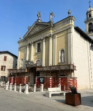 Consolidamento facciata e tetto chiesa - Cortenuova - Bergamo - Chiesa restaurata completamente