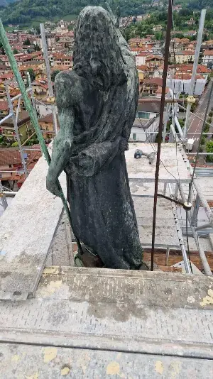 Consolidamento e ristrutturazione campanile - Alme - Bergamo - Opere di consolidamento strutturale