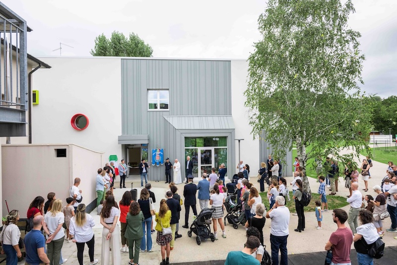 Inaugurazione asilo nido di Scanzorosciate, Bergamo