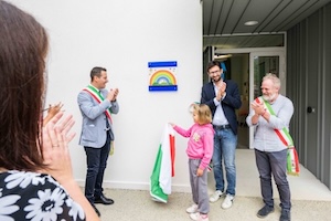 Inaugurazione asilo nido di Scanzorosciate, Bergamo