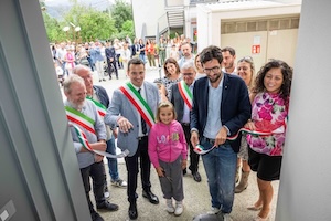 Inaugurazione asilo nido di Scanzorosciate, Bergamo